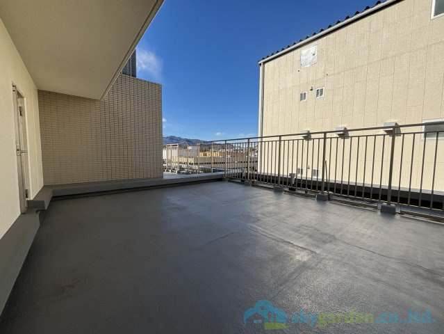 厚木第９ダイヤモンドマンションのバルコニー