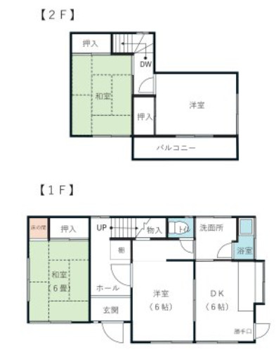 【間取り】 | 加古川市別府町別府　中古戸建 | 4DKです。
