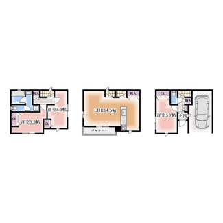 【間取り】 | 中村区岩塚町2丁目戸建