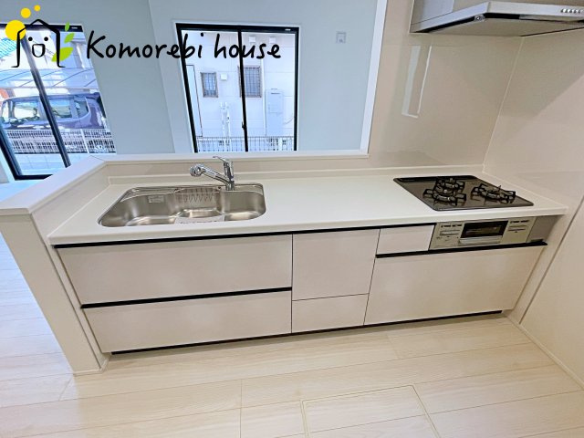 北本市本宿７丁目　新築一戸建て　リナージュ　01のキッチン|キッチンでお料理をお楽しみください