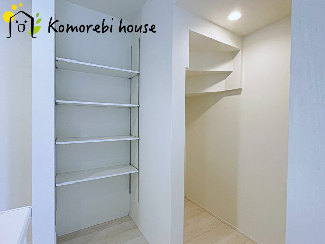 北本市本宿７丁目　新築一戸建て　リナージュ　01の収納|収納があります