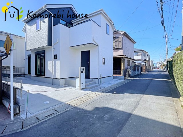 北本市本宿７丁目　新築一戸建て　リナージュ　01の前面道路含む現地写真|前面道路含む現地写真です