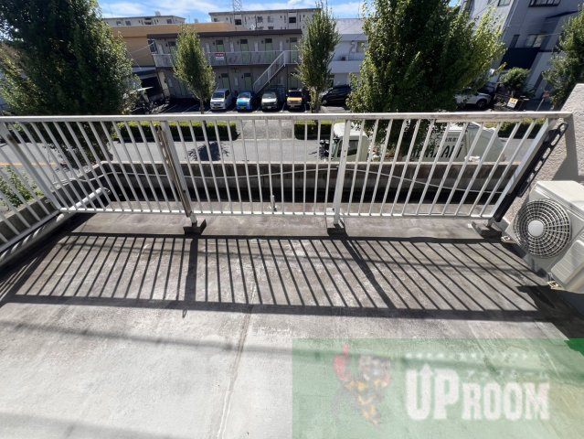 コーポ鈴木のバルコニー