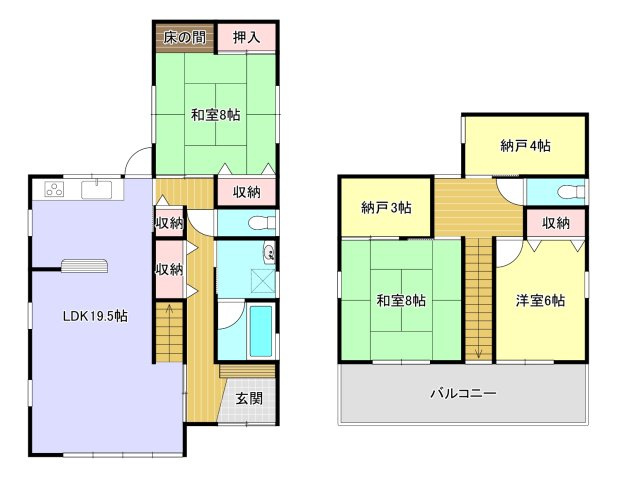 みよしの家の間取り