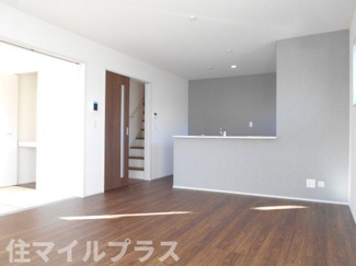 【居間・リビング】 | 須賀川市森宿新築一戸建て6棟 | おしゃれな居間です