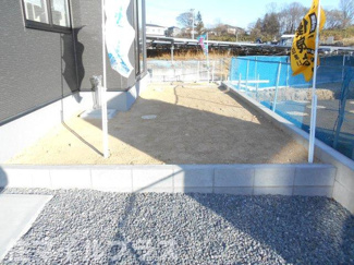 【庭】 | 須賀川市森宿新築一戸建て6棟 | お庭が付いています