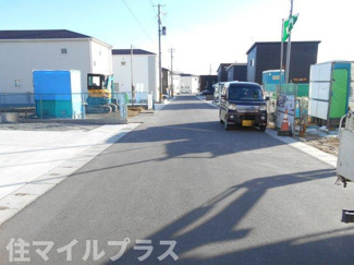 【前面道路含む現地写真】 | 須賀川市森宿新築一戸建て6棟 | 前面道路含む現地写真です