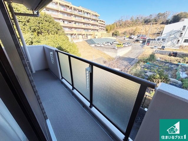 ライオンズマンション富雄D棟のバルコニー|ワイドバルコニーは洗濯物を干すスペースが広いのでご家族が多くても安心！