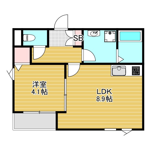 RITZ COURT池田の間取り