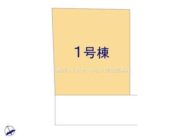 【区画図】 | アトムセレクト船橋市三山１丁目　１号棟