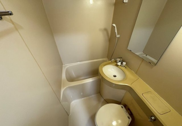 レスポアール四条大宮の洗面所