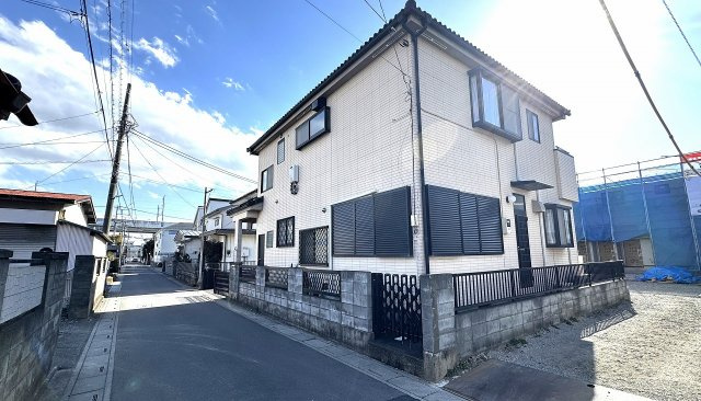 久喜市南２丁目 売地の前面道路含む現地写真|区画綺麗な整形地♪