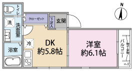 【間取り】 | Kanon新高円寺