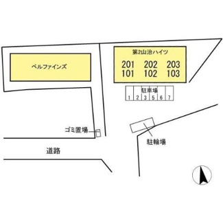 【区画図】 | 第2山治ハイツ