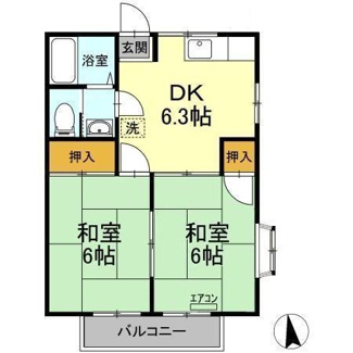 【間取り】 | 第2山治ハイツ