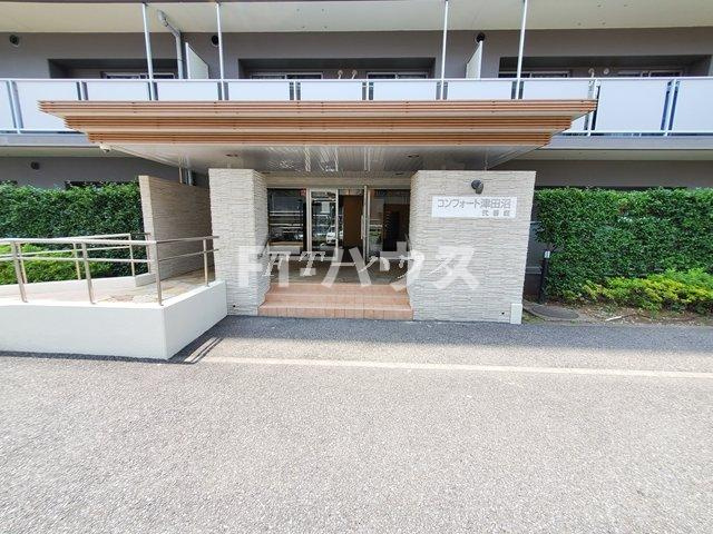 コンフォート津田沼弐番館のエントランス