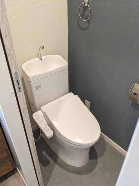 川崎市多摩区布田のアパートのトイレ