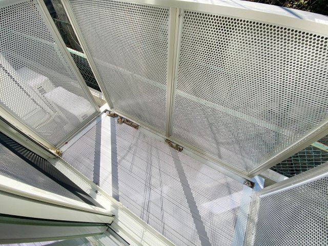 ドメーヌ西堀のバルコニー