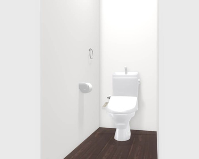 【トイレ】 | Kanon新高円寺 | 温水洗浄便座※本物件は建築中のため、設備内容・仕様等は、変更となる場合があります。現況および引渡し時の内容を優先とさせていただきます。