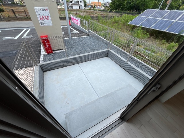 レサンス八街の庭