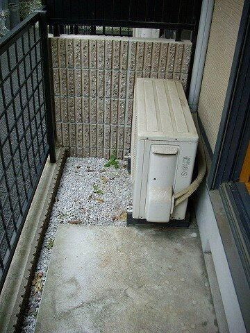 フルールウエハラのバルコニー