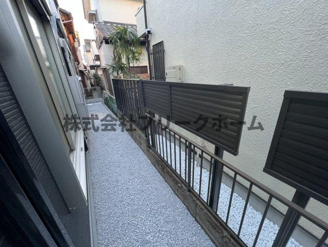 三鷹市上連雀３丁目のアパートの展望