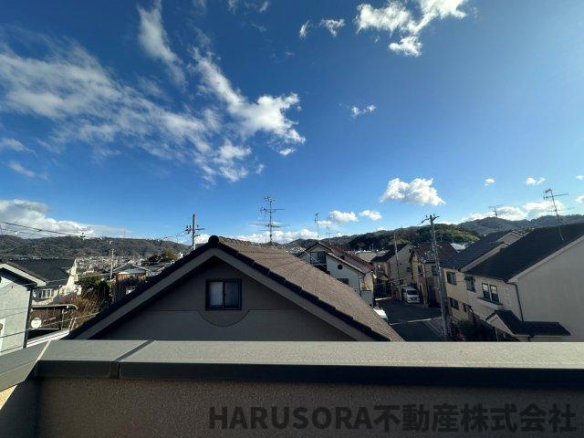 交野市星田１丁目　２階建の展望