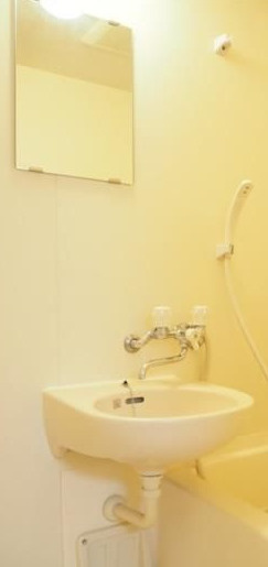 ルーブル南長崎の洗面所