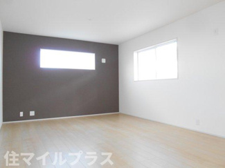 【居間・リビング】 | 須賀川市森宿新築一戸建て6棟 | リビングです