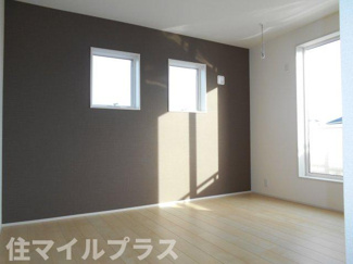 【洋室】 | 須賀川市森宿新築一戸建て6棟 | 個人の部屋や寝室として使える洋室です