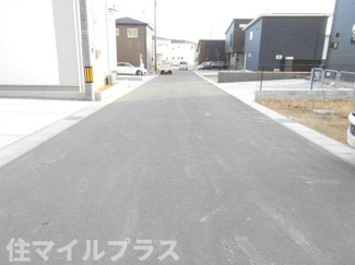 【前面道路含む現地写真】 | 須賀川市森宿新築一戸建て6棟 | 前面道路含む現地写真です