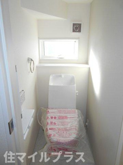 【トイレ】 | 須賀川市森宿新築一戸建て6棟 | トイレです