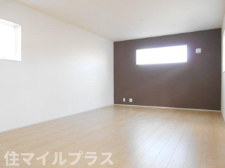 【居間・リビング】 | 須賀川市森宿新築一戸建て6棟 | おしゃれな居間です