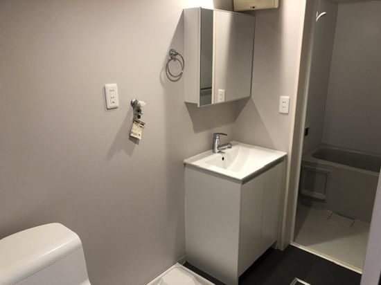 March北柏の洗面所