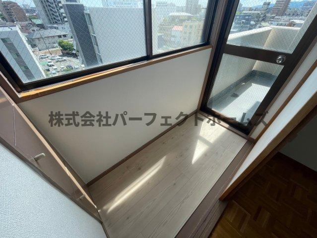 グランベールのバルコニー|落ち着いた時間を過ごせるバルコニーです