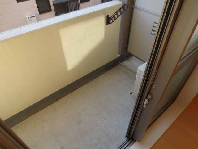 エポックハイムのバルコニー