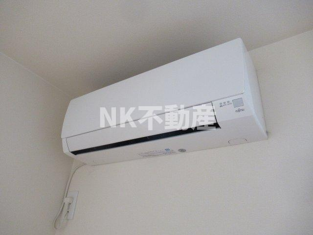 【設備】 | メゾンひかり（枚岡賃貸） | エアコンです