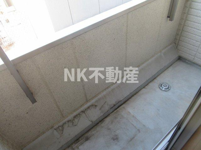 【バルコニー】 | メゾンひかり（枚岡賃貸） | バルコニーです