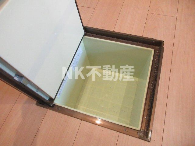 【収納】 | メゾンひかり（枚岡賃貸） | 床下収納です