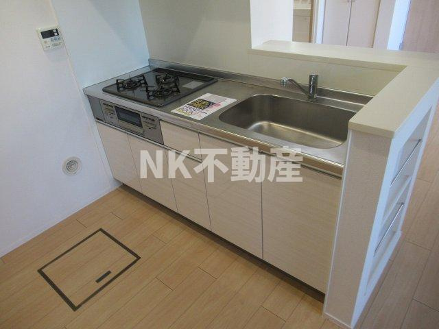 【キッチン】 | メゾンひかり（枚岡賃貸） | 使いやすいキッチンです