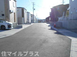 【前面道路含む現地写真】 | 須賀川市森宿新築一戸建て6棟 | 前面道路含む現地写真です