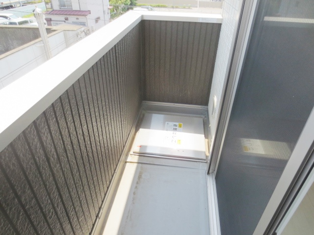 アイリス錦町のバルコニー
