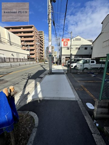 大阪市城東区野江1丁目の前面道路含む現地写真