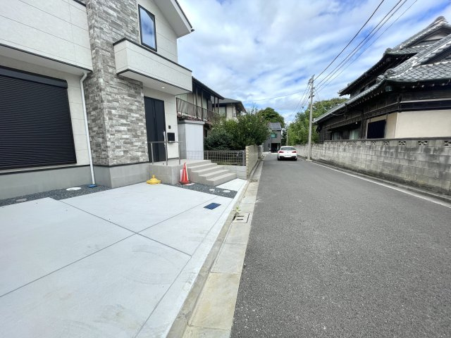 船橋市夏見６丁目１２期の前面道路含む現地写真