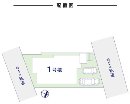 船橋市夏見６丁目１２期の区画図