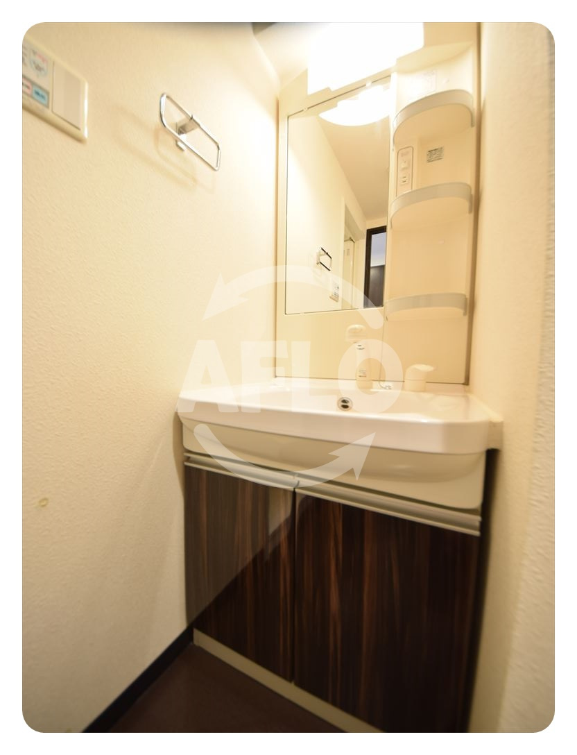 アスヴェル難波EASTの独立洗面台|アスヴェル難波ＥＡＳＴ　独立洗面台