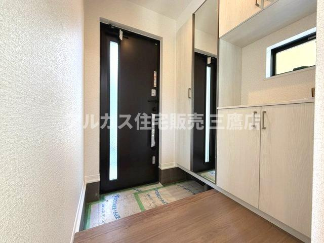 調布市深大寺南町５丁目 京王線 つつじヶ丘駅 新築戸建の玄関