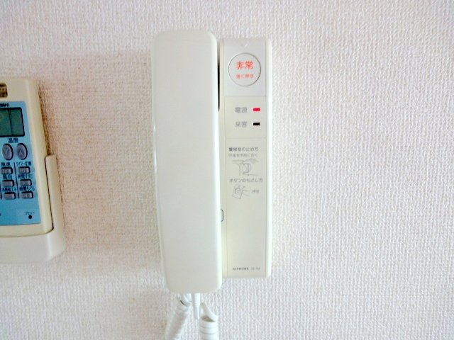 ViewTerrace売布Ⅰのセキュリティ|インターホンの受話器です