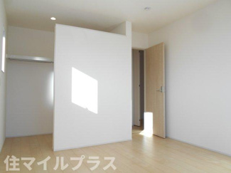 【洋室】 | 須賀川市森宿新築一戸建て6棟 | 個人の部屋や寝室として使える洋室です