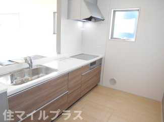 【キッチン】 | 須賀川市森宿新築一戸建て6棟 | 使いやすいキッチンです